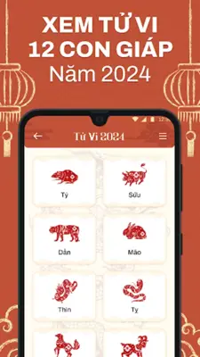 Tử vi phong thủy android App screenshot 3